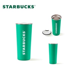 스타벅스 라이블리 그린 스테인리스 데스크톱 컵 591ml