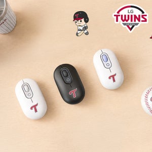 로지텍 코리아 POP MOUSE 팝 무선 블루투스 무소음 마우스 라일락 LG콜라보
