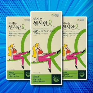 동국제약 센시안 병풀추출복합물 L-아르지닌 후기 14포 3개 약6주분 +미니 약통