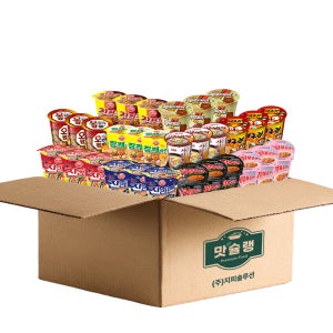 [맛슐랭] 소컵10종 짜파게티범벅3 + 오징어짬뽕3 + 너구리3 +진짬뽕3 + 진라면 매운3 + 진라면 순한3 +불닭볶음3 + 까르보불닭볶음3 + 참깨라면3+ 사리곰탕 컴 3