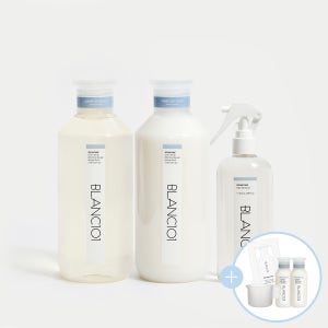 블랑101 얼룩타파세트(세제1L+유연제1L+얼룩제거제340ml) 시그니처 + 사은품