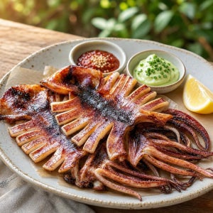 청정씨푸드 피데기 반건조오징어 10마리 건조 마른 오징어 캠핑음식