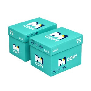 무림페이퍼 엠카피 M Copy A4용지 75g 사무용 복사지 2박스 5000매