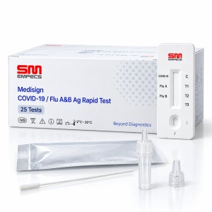 코로나 독감 진단키트 25T 국내생산 COVID-19/Flu A+B Ag 신속항원검사키트