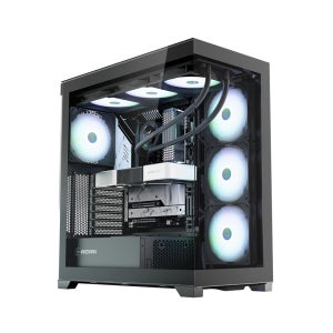 마이크로닉스 WIZMAX ML-420 View BTF PC 케이스 블랙