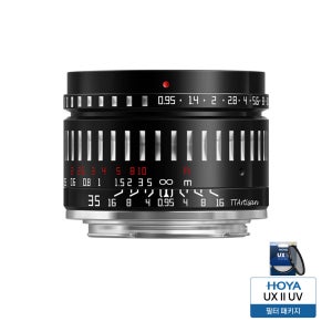 티티아티산 35mm F0.95 APS-C 렌즈 블랙실버 후지필름 X 마운트
