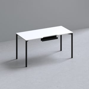 209애비뉴 제로데스크 에보 멀티 1500x700mm, 화이트+블랙