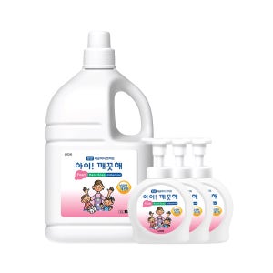 아이깨끗해 거품형 핸드솝4L (공펌프용기490ml x 3포함)