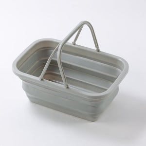 스탠다드 프로덕트 접이식 소프트 바스켓 그레이 5.3L