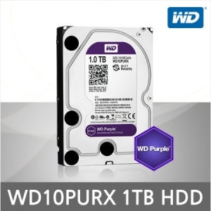 웨스턴디지털 WD Purple 1TB CCTV HDD WD11PURZ