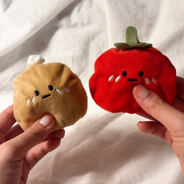 크런치 슬랑이 인형 키링