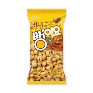 조은하우스 허니 뻥이요 50g x 15봉 오리지널 서울 강냉이 뻥튀기 간식 981623