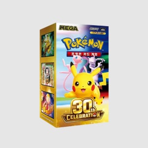 포켓몬 TCG 메가 확장팩 30주년 기념팩 1 박스 (20팩/한글판)