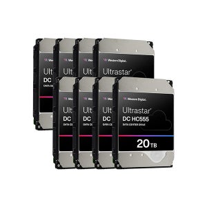 공식인증점 WD ULTRASTAR HC555 패키지 20TB 8PACK WUH722020CLE6L4