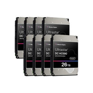 공식인증점 WD ULTRASTAR HC590 패키지 26TB 8PACK WUH722626ALE6L4