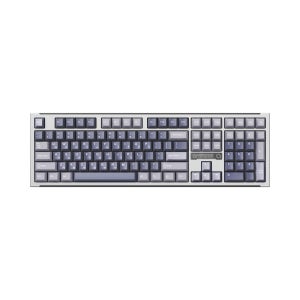 COX CF108 유무선 블루투스 알루미늄 기계식 키보드 풀배열 쿨 네이비, 저소음 안개축