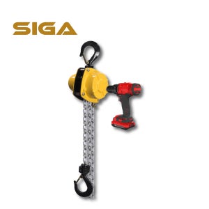 SIGA 시가 드릴 체인블럭 1t SDC-100 수동 드릴 체인호이스트 1톤