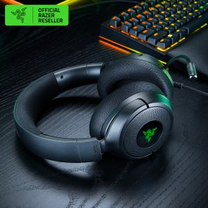 레이저코리아 게이밍헤드셋 크라켄 V4 X Sensa HD 햅틱 유선 헤드셋 RGB