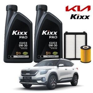 기아 셀토스 디젤 19-22년 킥스 KIXX PAO C2 C3 5W30 6L 엔진오일세트
