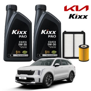 기아 더 뉴 쏘렌토 MQ4 디젤 킥스 KIXX PAO C2 C3 5W30 6L 엔진오일세트