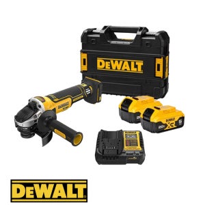 디월트 충전 핸드 그라인더 배터리 세트 DCG4051P2T (20V/5.0Ah) BL 125mm
