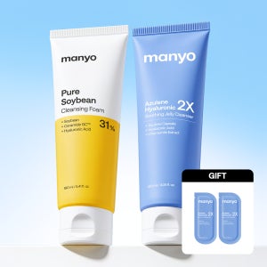 [데일리] 마녀공장 퓨어 소이빈 폼 클렌징+아줄렌 젤리 클렌징폼 [듀오] 160ml+120ml, 1개