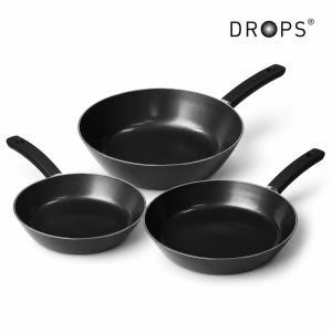 드롭스 IH 프라이팬 3종 (22cm 프라이팬+28cm 프라이팬+28cm 궁중팬)