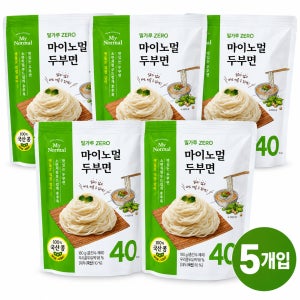 마이노멀 100% 국산콩 두부면 180g X 5개입