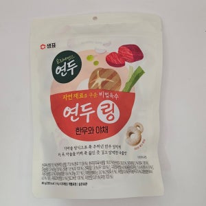 샘표 연두링 코인육수 한우와 야채 80g x 10개
