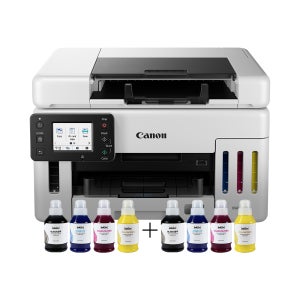 캐논 MAXIFY GX6590 잉크젯복합기 무한잉크 정품 호환잉크 4색 2세트