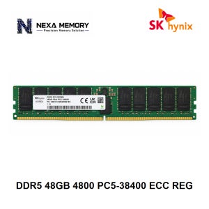SK하이닉스 서버용 메모리 DDR5 48GB 4800 PC5 38400 ECC REG