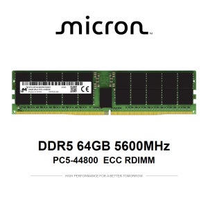 마이크론 서버용 메모리 DDR5 64GB 5600 PC5 44800 ECC REG