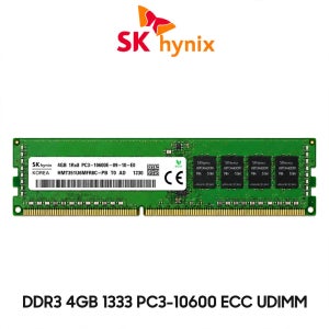 SK하이닉스 워크스테이션 메모리 DDR3 4GB 1333 PC3-10600 ECC UDIMM