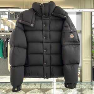 [면세] 몽클레어 남성용 패딩 moncler maya 70 숏패딩 재킷 무광 블랙
