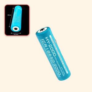 오래가는 18650 충전배터리 밧데리 3500mAh 리튬전지 18.3 69mm