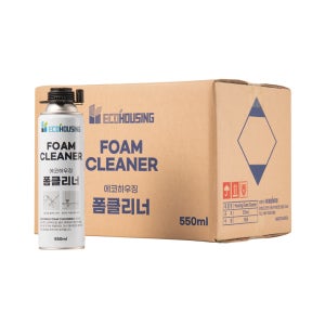 하우징폼 클리너 우레탄폼 폼건 세척 청소 550ml, 20개