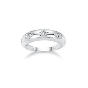 EE014 Sculpt Star Signature Ring