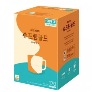 [동서] 맥심 슈프림골드 커피믹스 150T+20T