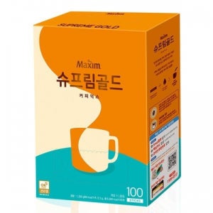 [동서] 맥심 슈프림골드 커피믹스 100T