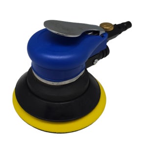 DK블루 원형 샌더기 125mm (5인치) 에어 샌딩기 벨크로 찍찍이