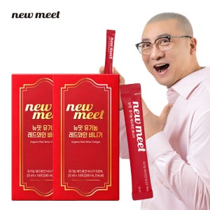 뉴밋 유기농 레드와인비니거 와인 발효식초 레드, 280ml, 2개