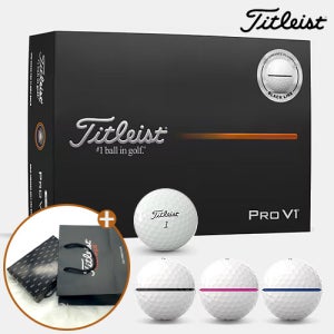 2026 타이틀리스트 Pro V1 AIM 퍼포먼스 3피스 골프공 12구 아쿠쉬네트 홀인원볼 인쇄 각인