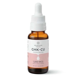 [뉴로간헬스] GHK-Cu 구리 펩타이드 페이스 & 넥 세럼 4% 30ml | 얼굴·목 전용 세럼