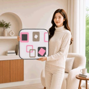 4계절용 메쉬 온열방석 1인용 2인용 3인용 쇼파전기방석 미니 여행용 휴대용