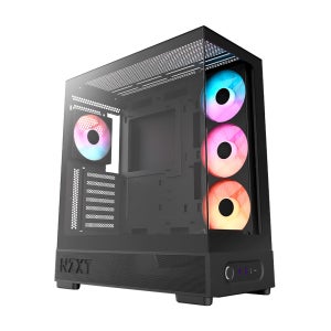 NZXT S5 RGB DELUXE 블랙 미들타워 PC케이스 S5디럭스