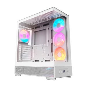 NZXT S5 RGB DELUXE 화이트 미들타워 PC케이스 S5디럭스