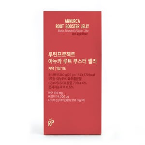 루틴프로젝트 아누카 루트 부스터 젤리 잔머리부스터 출산 선물 먹는 비오틴 14포, 1개