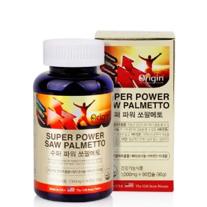 에이치투그린 오리진 수퍼 파워 쏘팔메토 1,000mg x 90캡슐 (쿠팡 판매 금지)