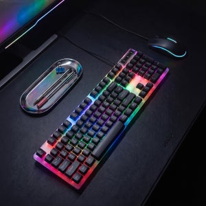 로이체 유선 게이밍 키보드 마우스 세트 키마콤보 RMK-G1200