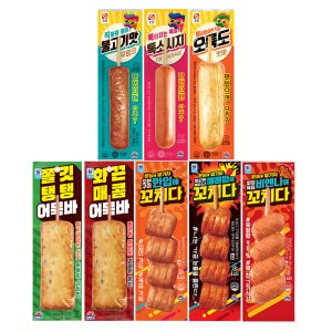 편의점 핫바 30개 세트 후랑크 오륙도 꼬치다 휠터치 소세지 어묵바 무료배송